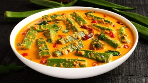 Bhendi Masala (Spiced Okra Curry)